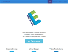 Tablet Screenshot of entonlok.com